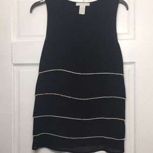 Black Sleeveless blouse